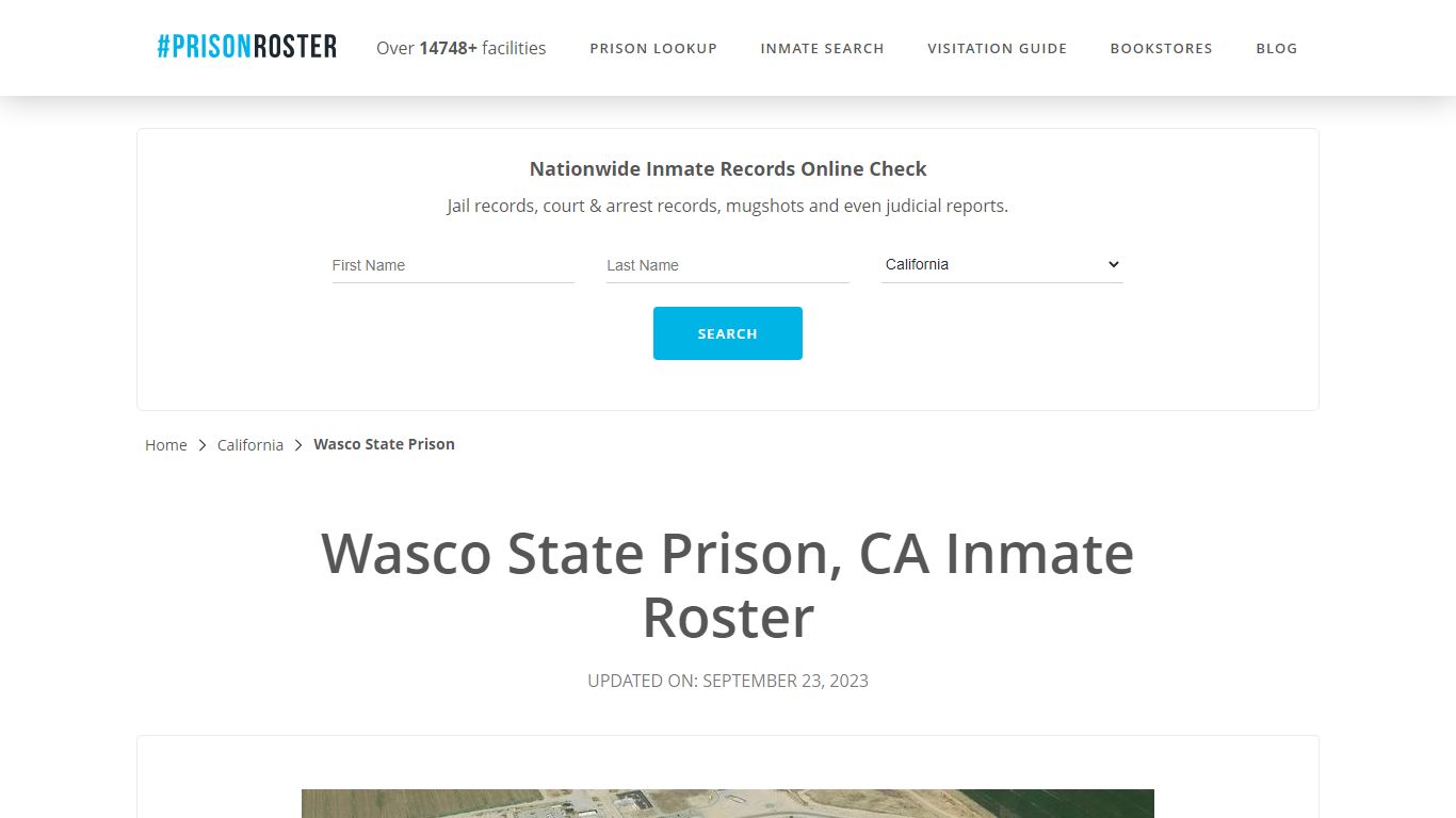 Wasco State Prison, CA Inmate Roster - Prisonroster